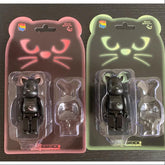 Bearbrick 2016 Halloween SET GLOW in DARK 100% Limited Medicom Be@rbrick